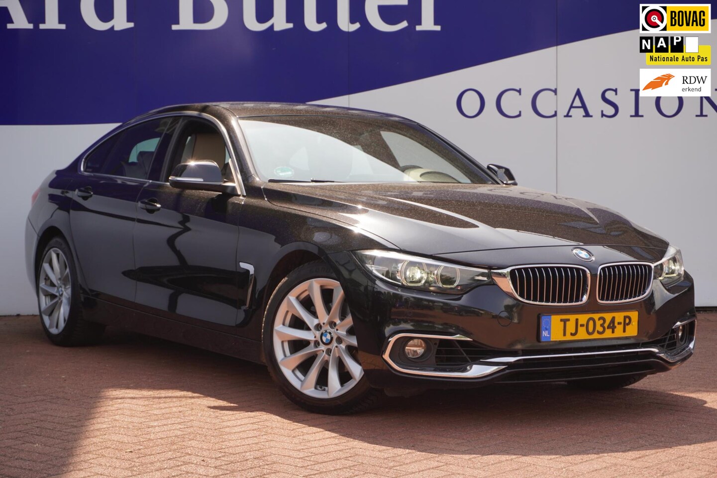 BMW 4-serie Gran Coupé - 418i High Executive+Individual-Interieur+led+Luxe-leder+Navigatie+Led+18"Lmv = SUPER PRIJS - AutoWereld.nl