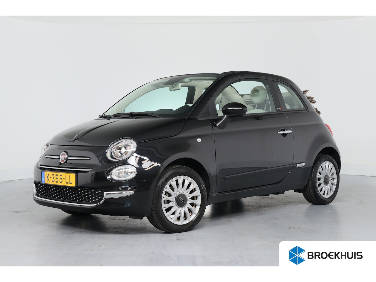 Fiat 500 C - 1.0 Hybrid Lounge | Navi | Airco | Cruise Control | Parkeersensoren | Lichtmetalen Velgen - AutoWereld.nl