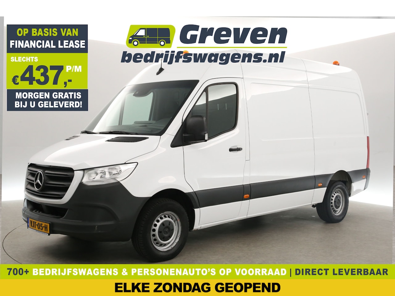 Mercedes-Benz Sprinter - 315 1.9 CDI L2H2 150PK 3500KG Trekgew. Automaat Airco Camera Carplay Cruise Trekhaak Navi - AutoWereld.nl