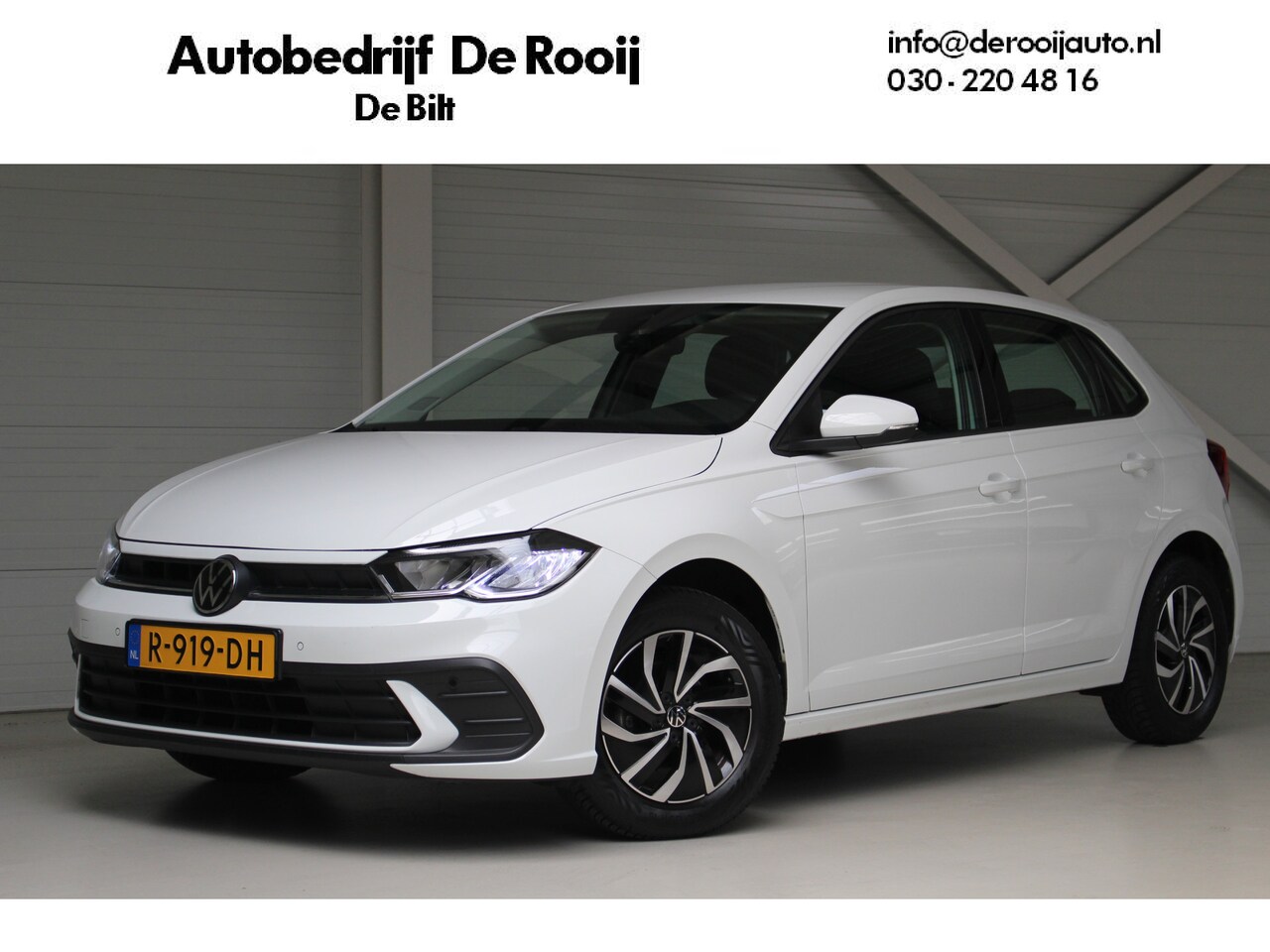 Volkswagen Polo - 1.0 TSI Life Business Navi | Airco | Virtual Cockpit | Lichtmetalen Velgen - AutoWereld.nl
