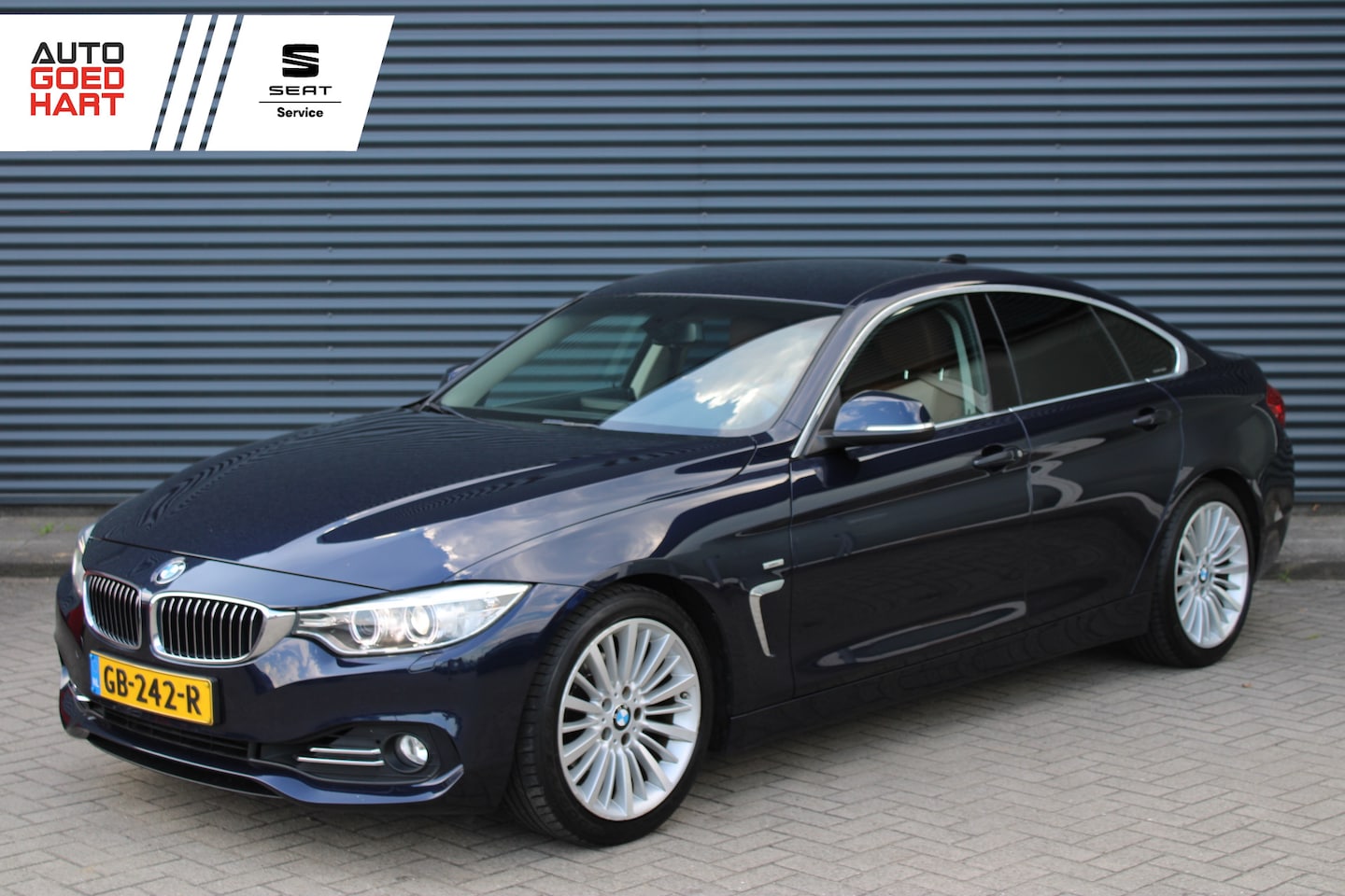 BMW 4-serie Gran Coupé - 420i High Executive Leer Full-Led Groot-Navigatie - AutoWereld.nl