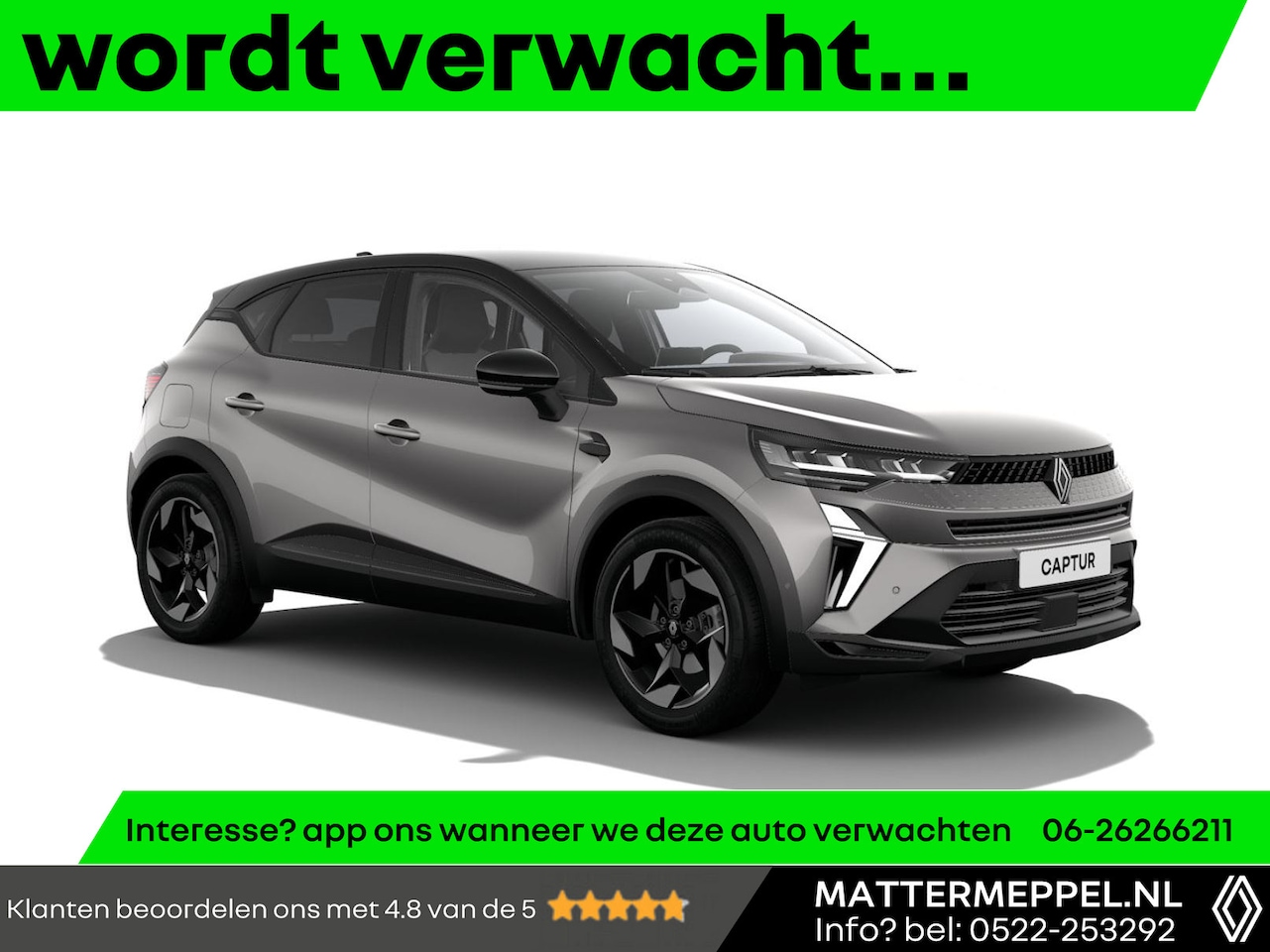 Renault Captur - 1.6 E-Tech Full Hybrid 145 Techno | Stoel+Stuurverwarming | Navigatie | Climate Control | - AutoWereld.nl