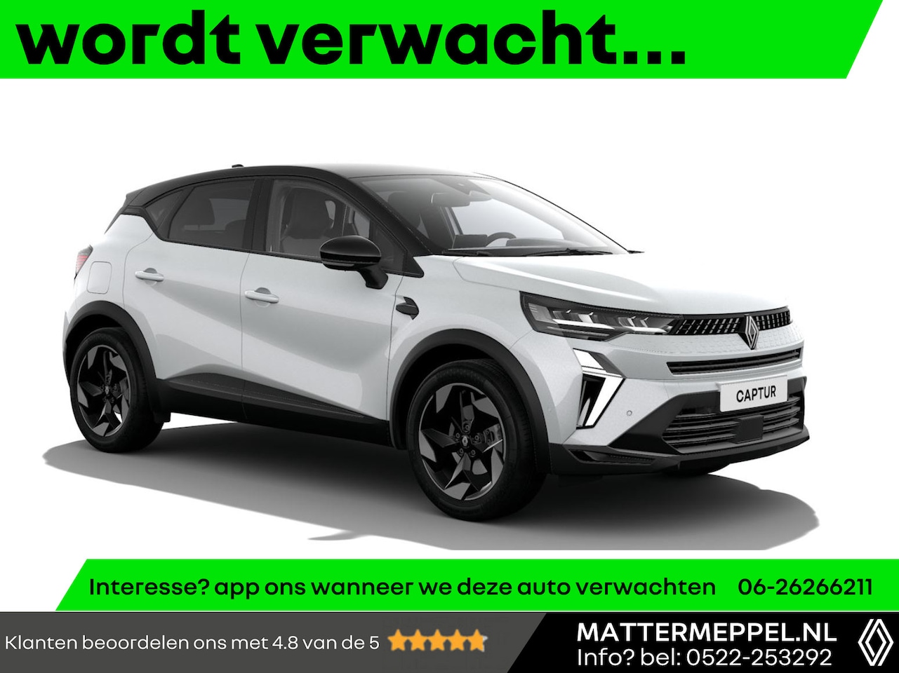 Renault Captur - 1.6 E-Tech Full Hybrid 145 Techno | Stoel+Stuurverwarming | Navigatie | Climate Control | - AutoWereld.nl
