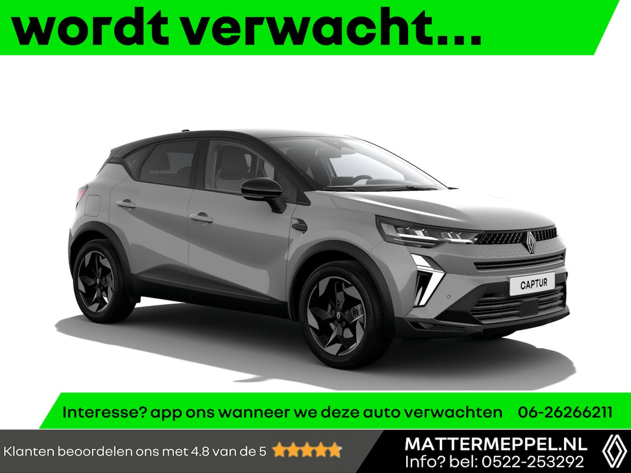 Renault Captur - 1.6 E-Tech Full Hybrid 145 Techno | Stoel+Stuurverwarming | Navigatie | Climate Control | - AutoWereld.nl