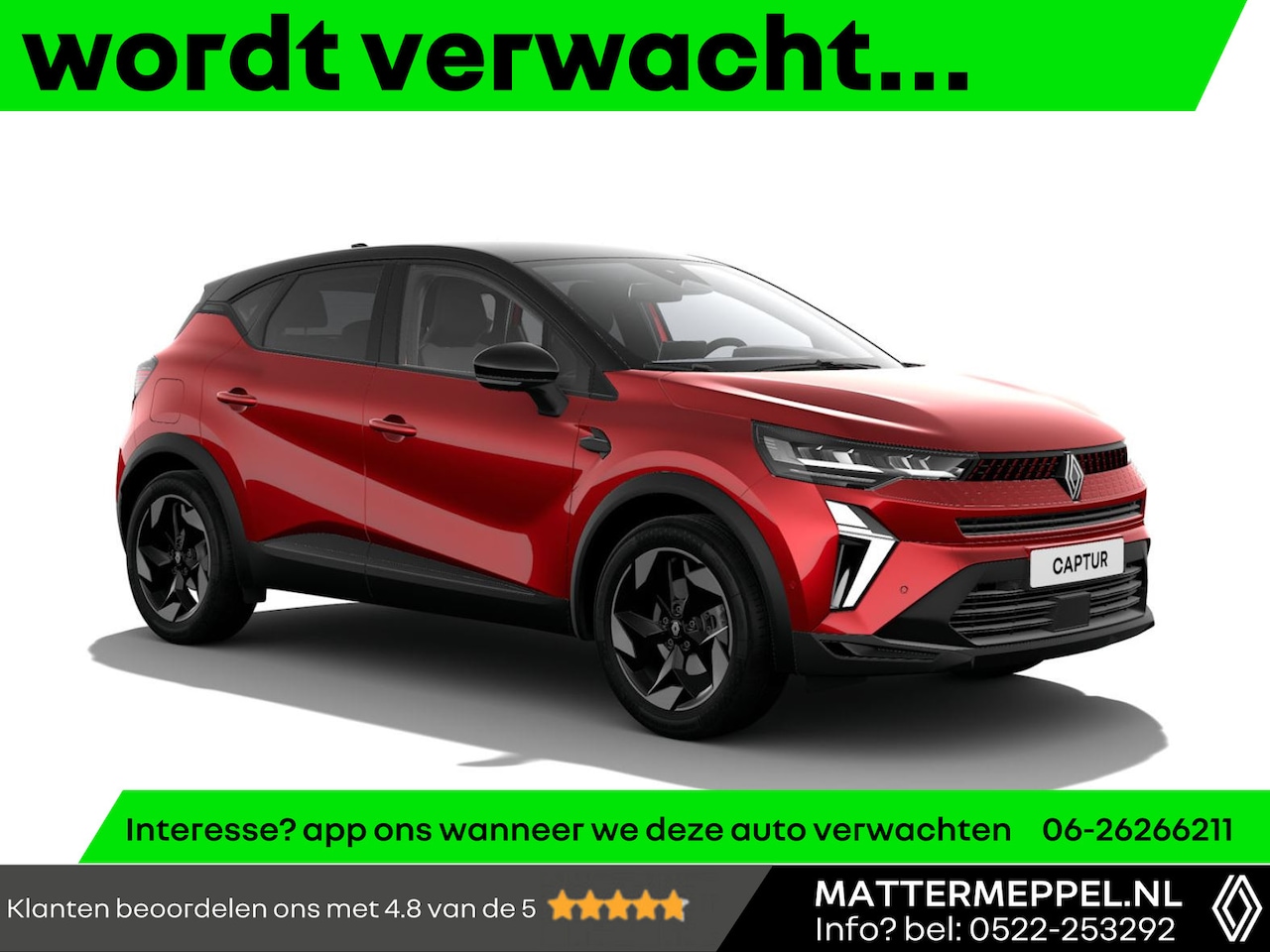 Renault Captur - 1.6 E-Tech Full Hybrid 145 Techno | Stoel+Stuurverwarming | Navigatie | Climate Control | - AutoWereld.nl