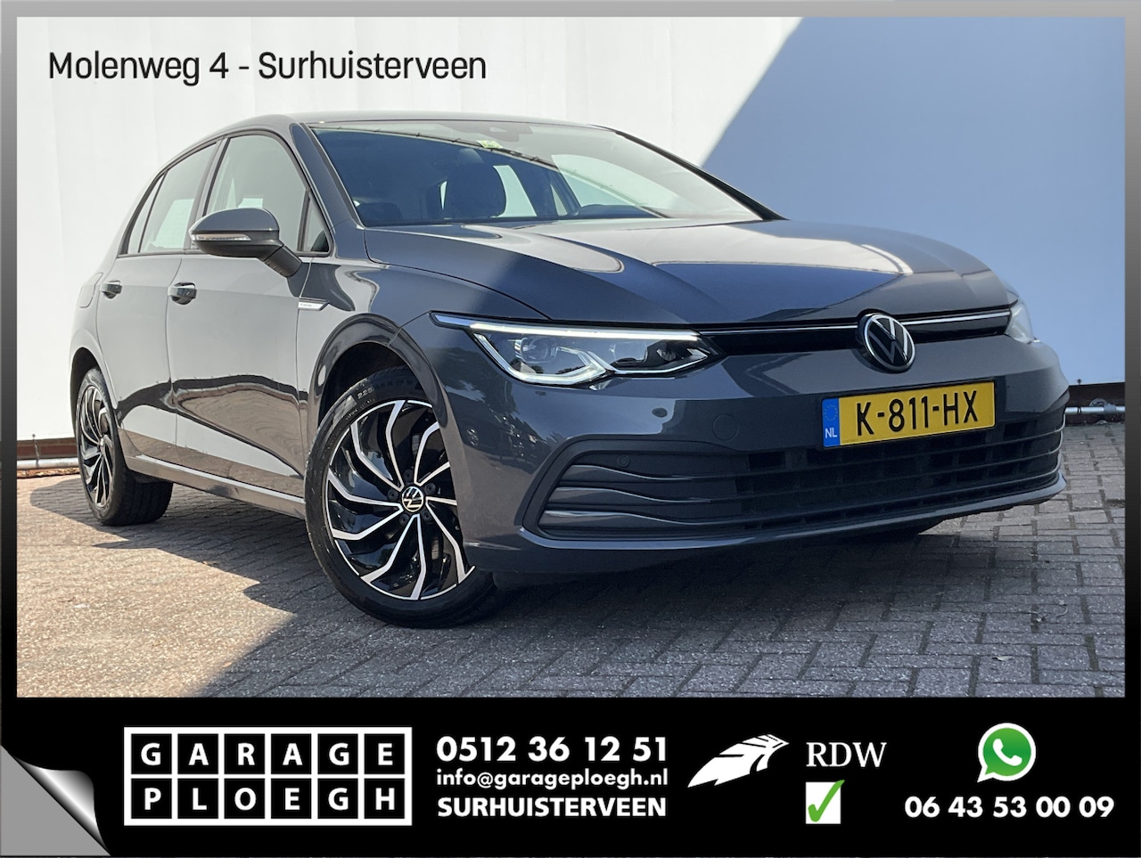 Volkswagen Golf - 1.5 TSI Life Adap.Cruise Sfeerverl Carplay Led NL-Auto Dealer-Onderhouden! - AutoWereld.nl