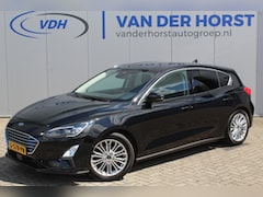 Ford Focus - 1.0-125pk EcoBoost Titanium. Erg nette, luxe en goed onderhouden Focus. Volautm. airco dua