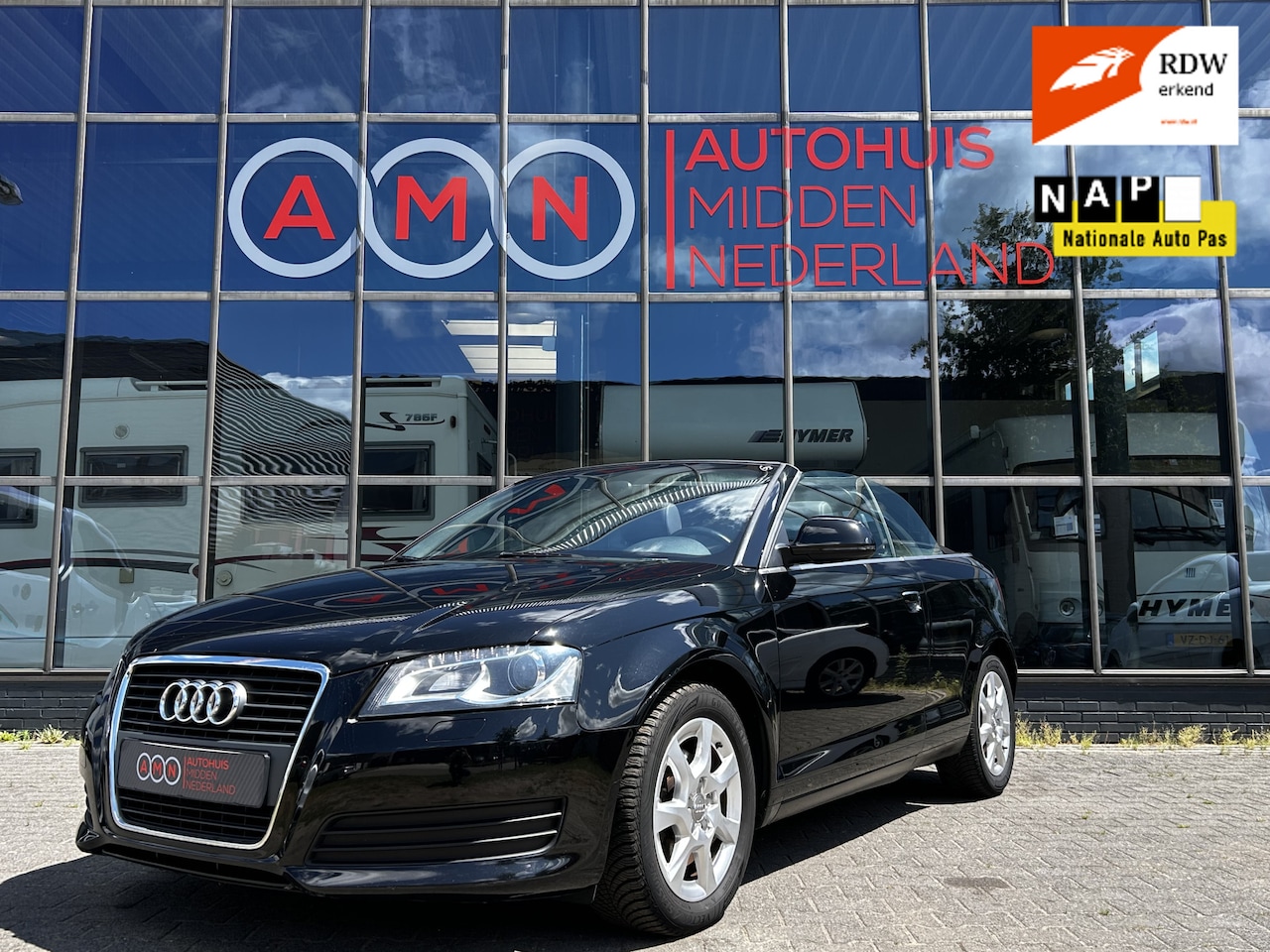 Audi A3 Cabriolet - 1.8 TFSI Navi,Leder,Stoelverwarming,PDCa,LMV16” - AutoWereld.nl