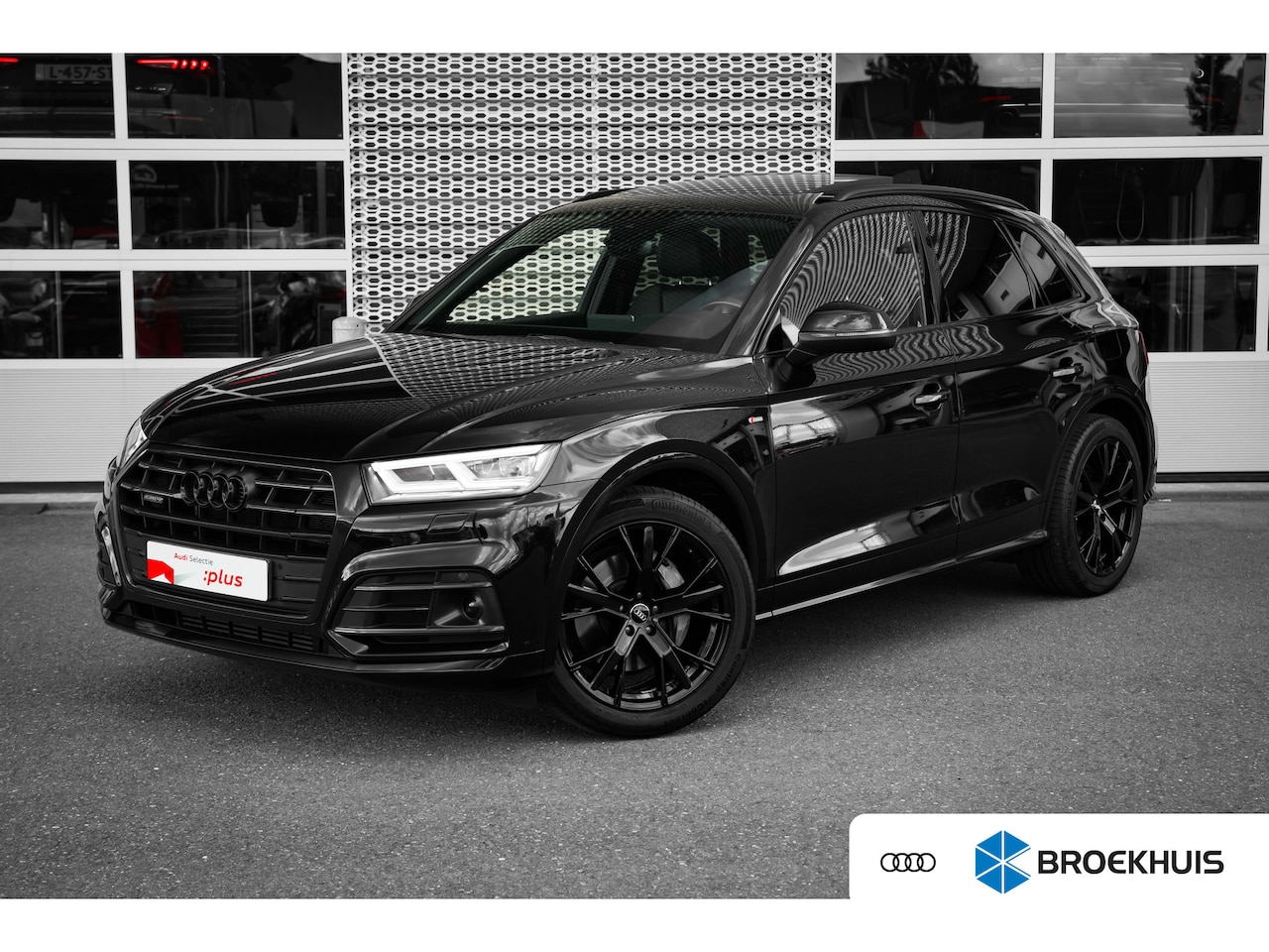 Audi Q5 - 55 TFSI e 367pk quattro Competition | Luchtvering | Panoramadak | Adaptive Cruise | Achter - AutoWereld.nl