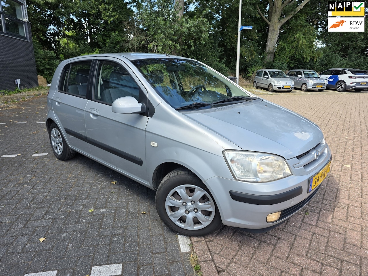 Hyundai Getz - 1.6i-16V Dynamic APK Werkende Airco 5 DR - AutoWereld.nl