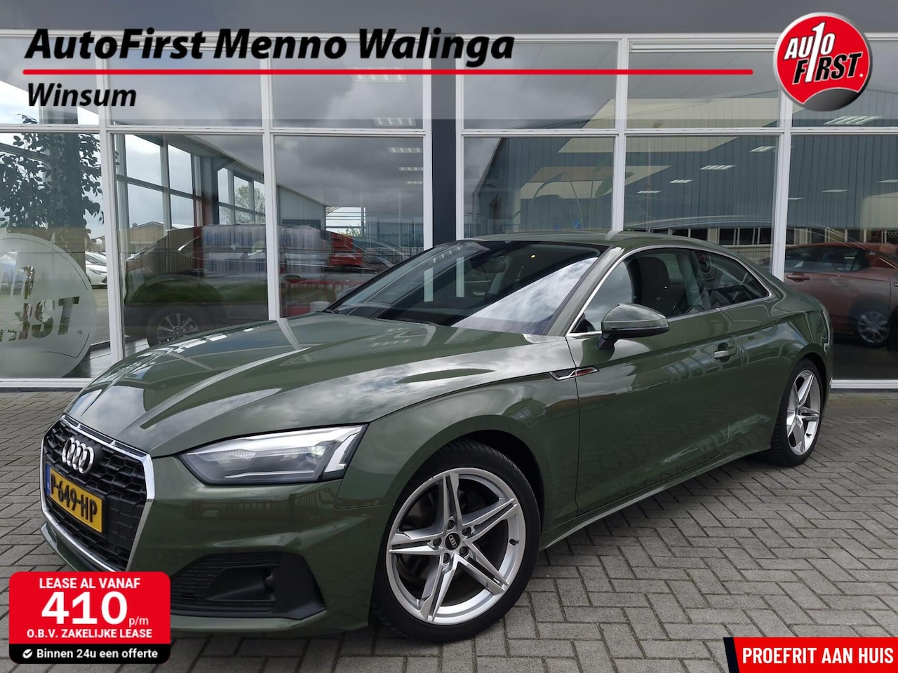 Audi A5 Coupé - 35 TFSI Pro Line| Clima | PDC | Unieke Kleur | 57000km | - AutoWereld.nl