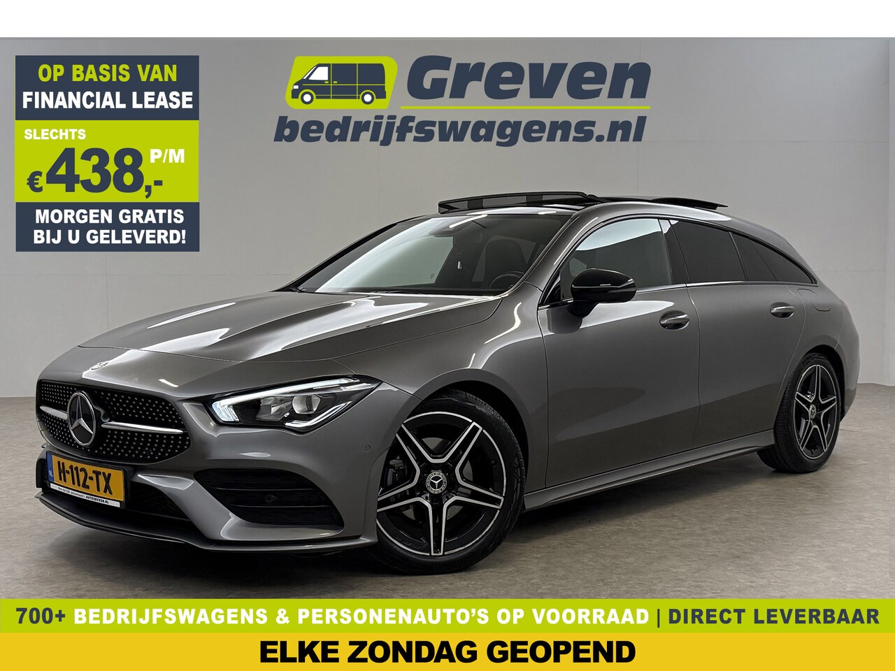 Mercedes-Benz CLA-Klasse - 180 AMG Pano LED Trekhaak Virtual Camera Carplay Cruise Clima Navi PDC 18"LMV - AutoWereld.nl