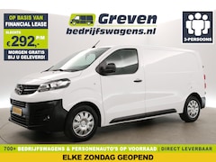 Opel Vivaro - 2.0 BlueHDi L2H1 145PK Airco Cruise 360Camera Carplay Navi 3 Persoons PDC Schuifdeur