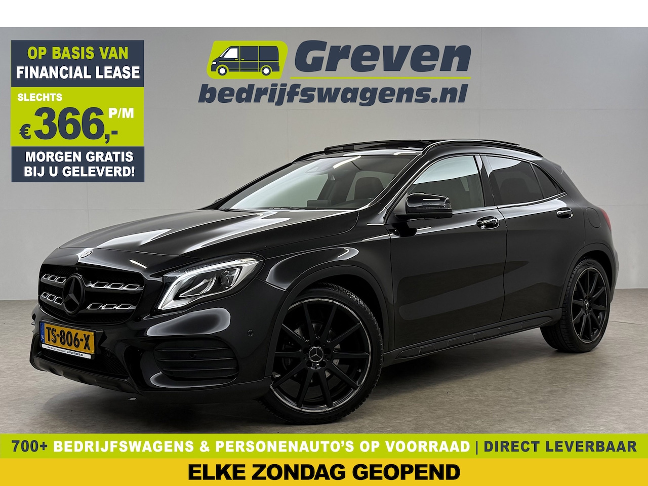 Mercedes-Benz GLA-Klasse - 200 157PK Pano LED 360Camera Memory Carplay Clima Cruise Navi PDC 20''LMV - AutoWereld.nl