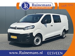 Citroën Jumpy - 2.0 BlueHDI 123 PK EURO 6 / L3H1 / DUBBELE CABINE 6-PERS / 2.5 TONS TREKHAAK / AIRCO / CRU
