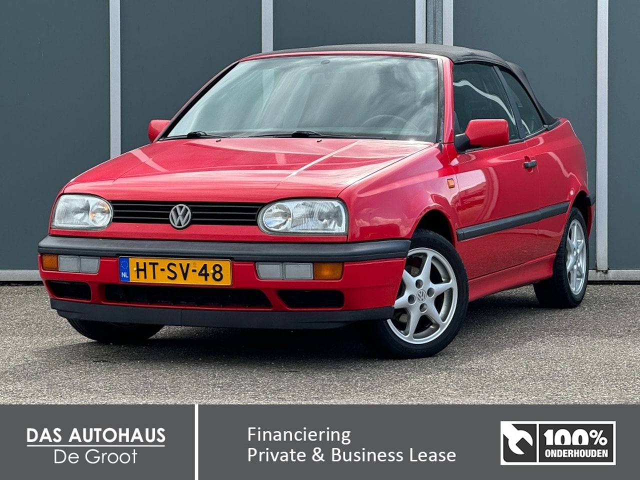 Volkswagen Golf Cabriolet - 1.8 | NL auto | Volledig onderhouden | Nieuwe cabriokap - AutoWereld.nl