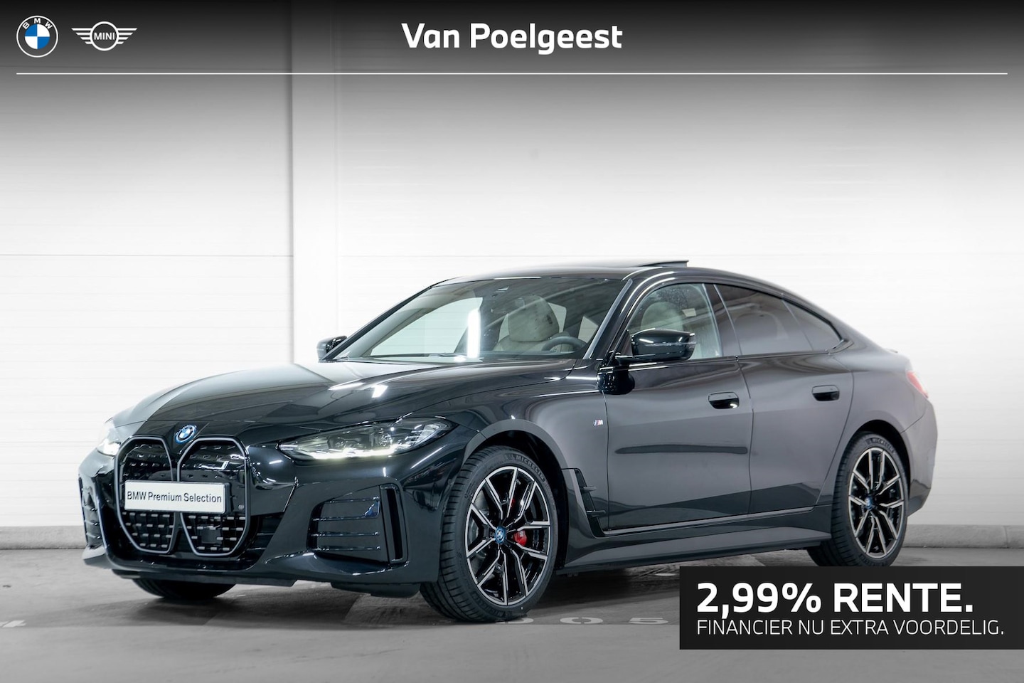 BMW i4 - eDrive40 | M-Sport Pro | High Executive | Adaptive Cruise l Schuif-/kanteldak | Selections - AutoWereld.nl