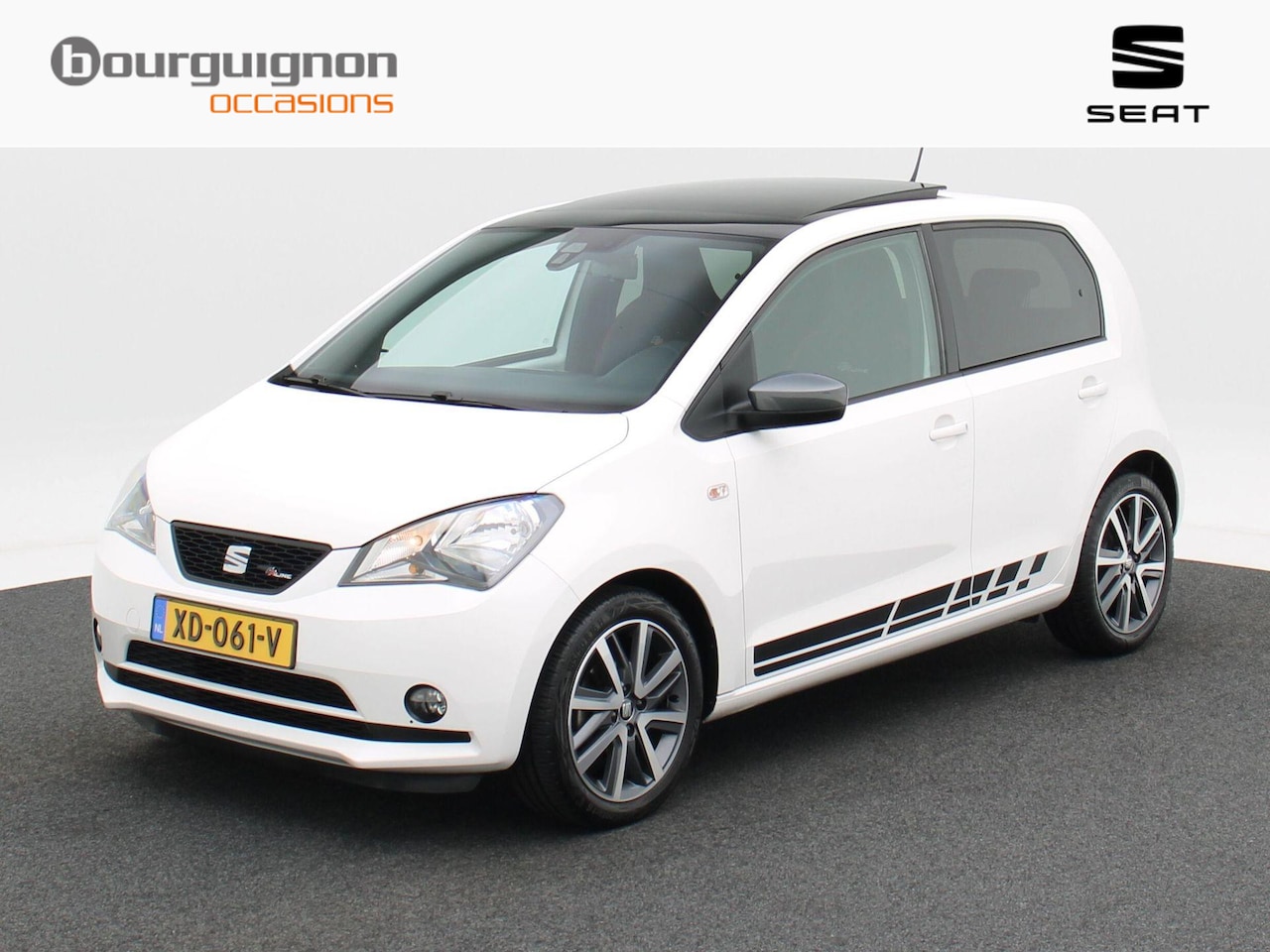 SEAT Mii - 1.0 FR | Panoramadak | Airco | Cruise Control | Bluetooth | Privacy Glass | 16 Inch | 92.2 - AutoWereld.nl