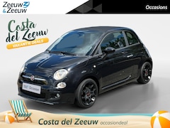 Fiat 500 - 0.9 TwinAir Lounge | CABRIO | SPORT | PDC | DIGITAAL DISPLAY | ROOD INTERIEUR | LAGE KM ST
