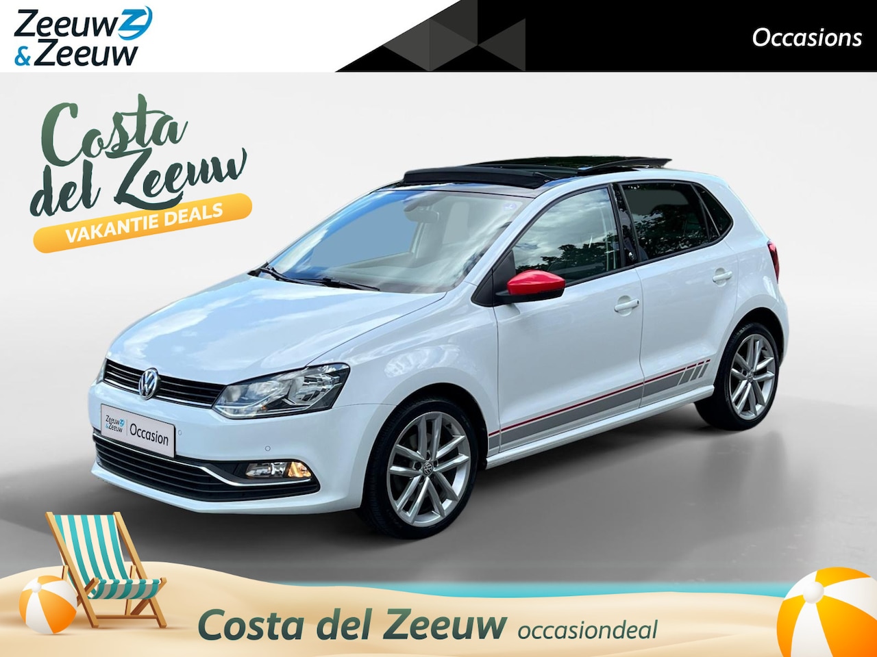 Volkswagen Polo - 1.0 TSI Highline BEATS | PANO | AUT | NAVI | PDC | APPLE CARPLAY / ANDROID AUTO | - AutoWereld.nl