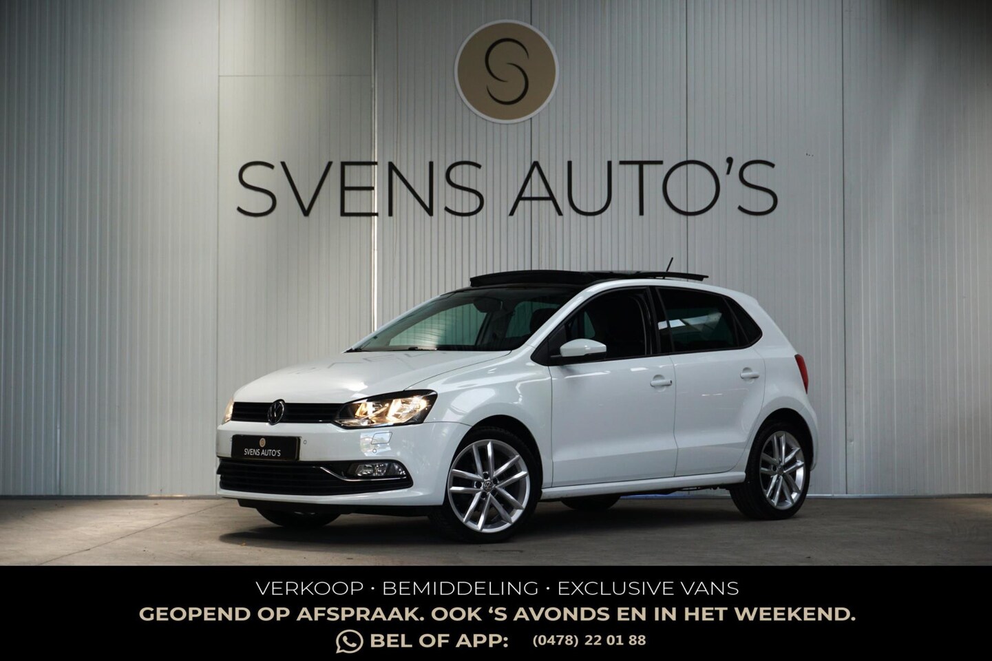 Volkswagen Polo - 1.2 TSI Highline Panodak|Navi|Clima|PDC - AutoWereld.nl