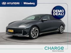 Hyundai IONIQ 6 - Connect 77.4 kWh | 20" Lm-wielen | Trekhaak | Trekgewicht 1500kg | Zwarte logo's | Stoel +