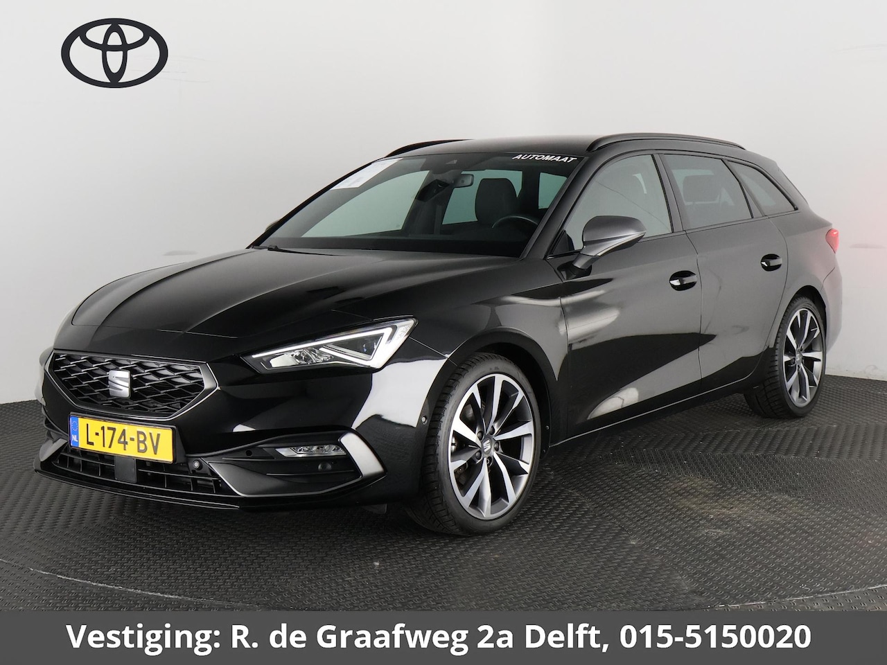 SEAT Leon Sportstourer - 1.5 eTSI FR Automaat | 1e eigenaar | Navigatie | Lichtmetalen velgen | - AutoWereld.nl
