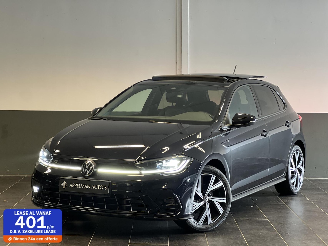Volkswagen Polo - 1.0 TSI 3 X R-Line | IQ LIGHT | Camera | Pano | Virtual | Carplay | Keyless | - AutoWereld.nl