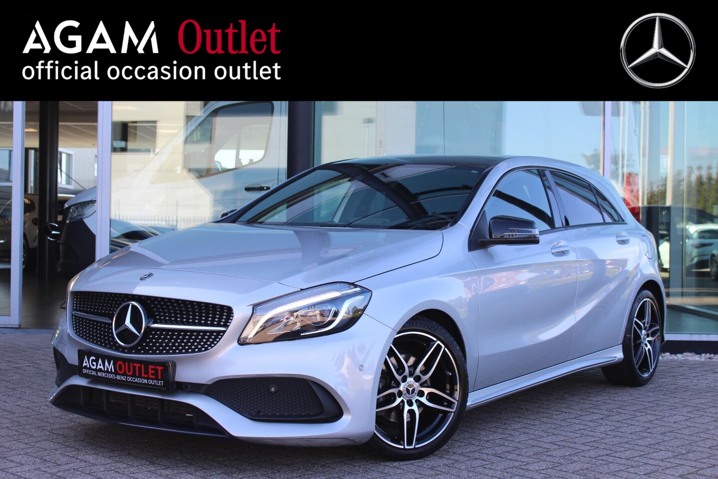 Mercedes-Benz A-klasse - A-Kasse Hatchback 180 Business Solution AMG Panorama dak | dealer onderhouden - AutoWereld.nl