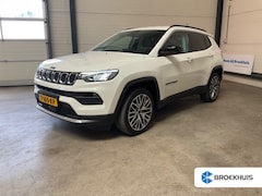 Jeep Compass - 4xe 240 Plug-in Hybrid Electric Limited | Adaptive Cruise | Stoel/-Stuurverwarming | Elekt
