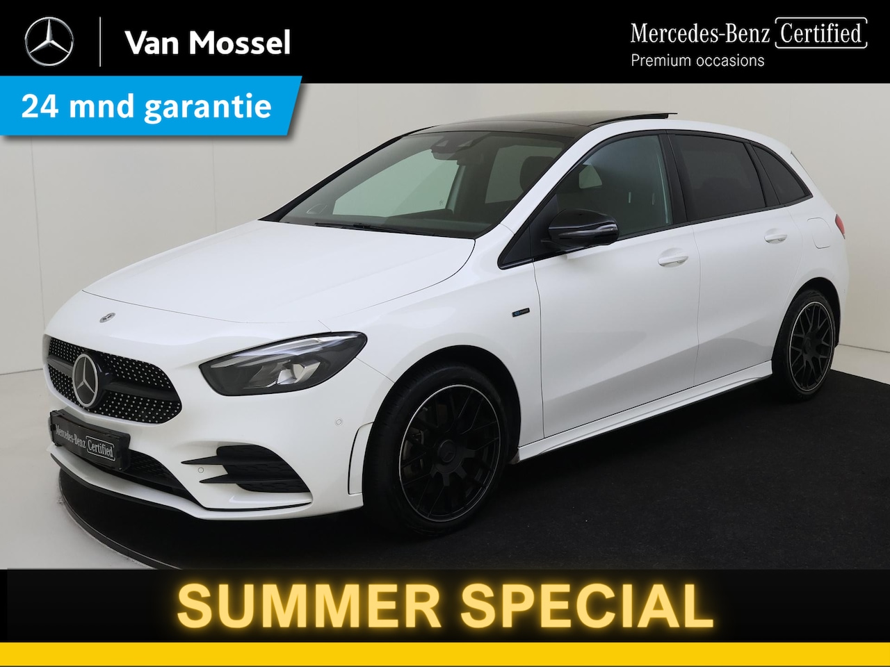 Mercedes-Benz B-klasse - 250 e Premium Plus /Panoramadak /Night pakket /Burmester /Rijassistentiepakket /360 Camera - AutoWereld.nl