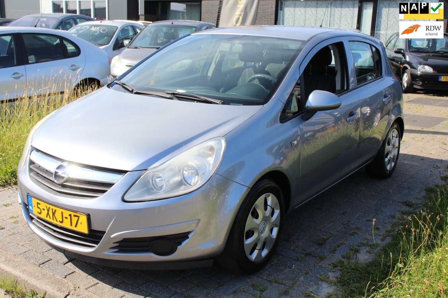 Opel Corsa - 1.2-16V Enjoy 5-Deurs Airco Elec pakket Zuinif NAP APK - AutoWereld.nl
