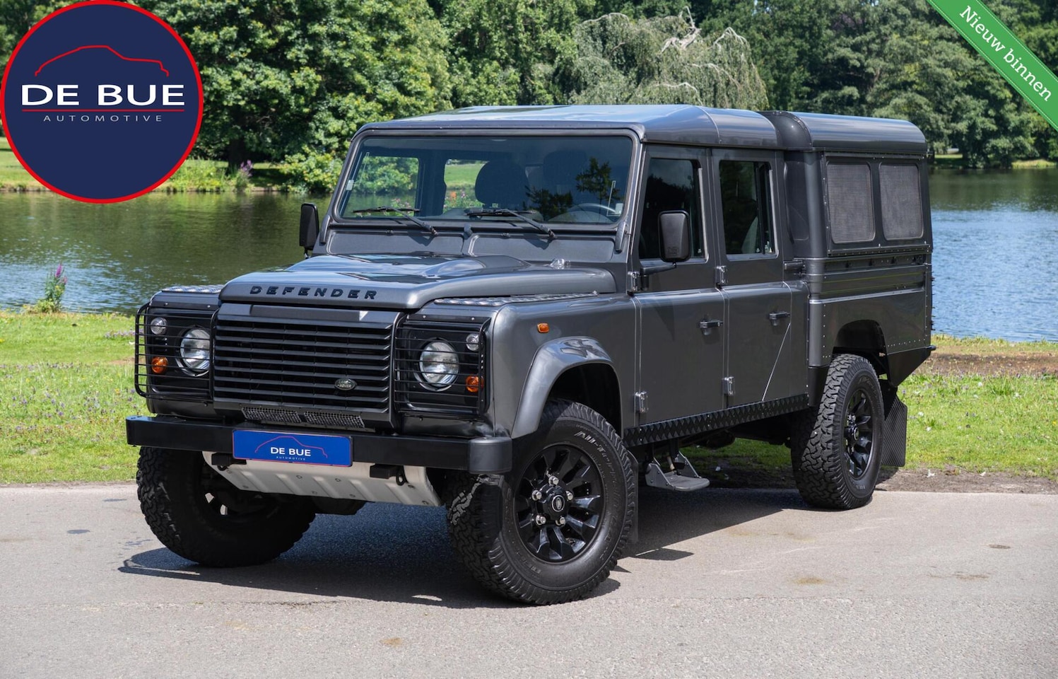 Land Rover Defender 130 - 2.2 D 130" S Crew Cab Org. NL 1 eig.. Event Music Airco Comfort 5 Pers. Trekhaak - AutoWereld.nl