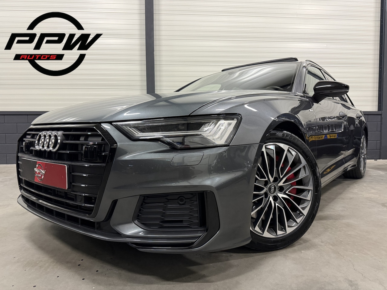 Audi A6 Avant - 55 TFSI e quattro 367PK Competition S-Line PANO/TREKHAAK/B&O/HEAD-UP/BLACK-OPTIC/ACC/CAMER - AutoWereld.nl