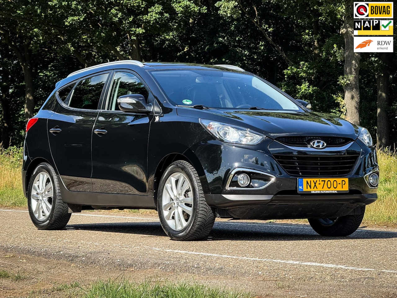 Hyundai ix35 - 2.0i i-Catcher | Clima | Cruise | Panorama dak | Trekhaak | Leder | Stoelverw. | Metalic | - AutoWereld.nl