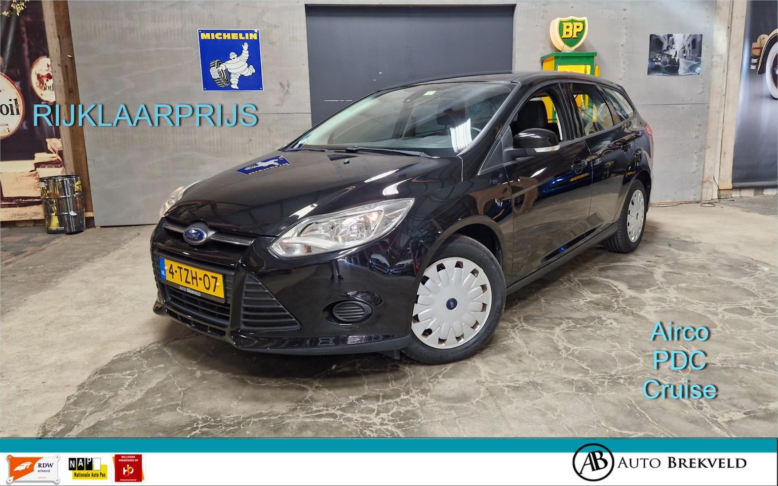 Ford Focus Wagon - 1.6 TDCI Lease Trend 105PK | Rijklaarprijs | Cruise | PDC | Airco - AutoWereld.nl