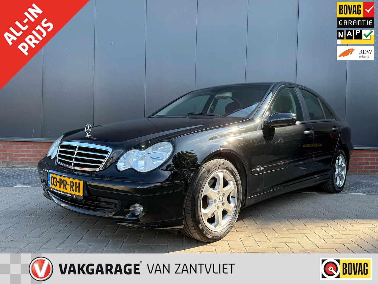 Mercedes-Benz C-klasse - 180 K. Classic 180 K. Classic (12 mnd BOVAG-garantie) - AutoWereld.nl
