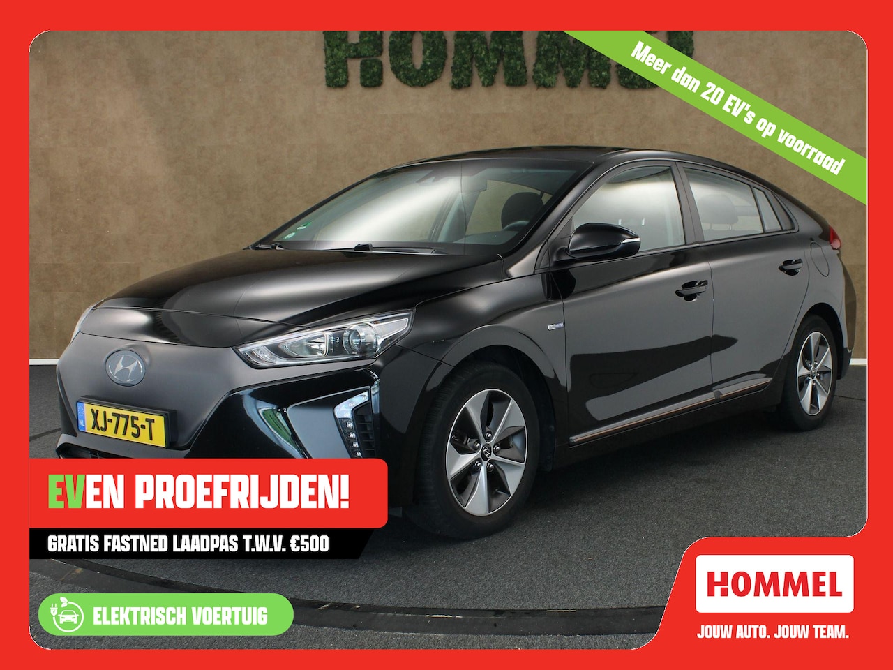 Hyundai IONIQ - Comfort EV - ORIGINEEL NEDERLANDSE AUTO - SOH 100%!! - ACHTERUITRIJ CAMERA - NAVIGATIE - P - AutoWereld.nl