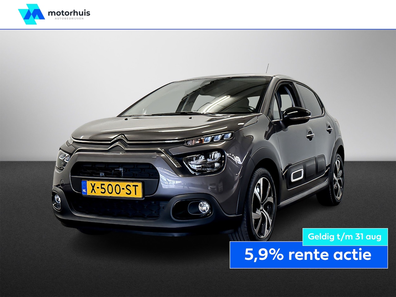 Citroën C3 - 1.2 PureTech 83PK MAX NAVI LED PDC CAMERA 17INCH NAP - AutoWereld.nl