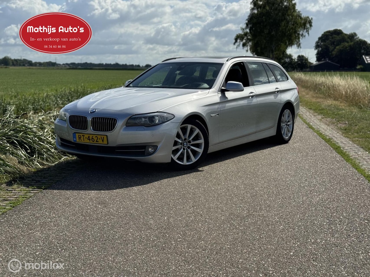 BMW 5-serie Touring - 535d High Executive Export! Head-up! Softclose! Pano! - AutoWereld.nl