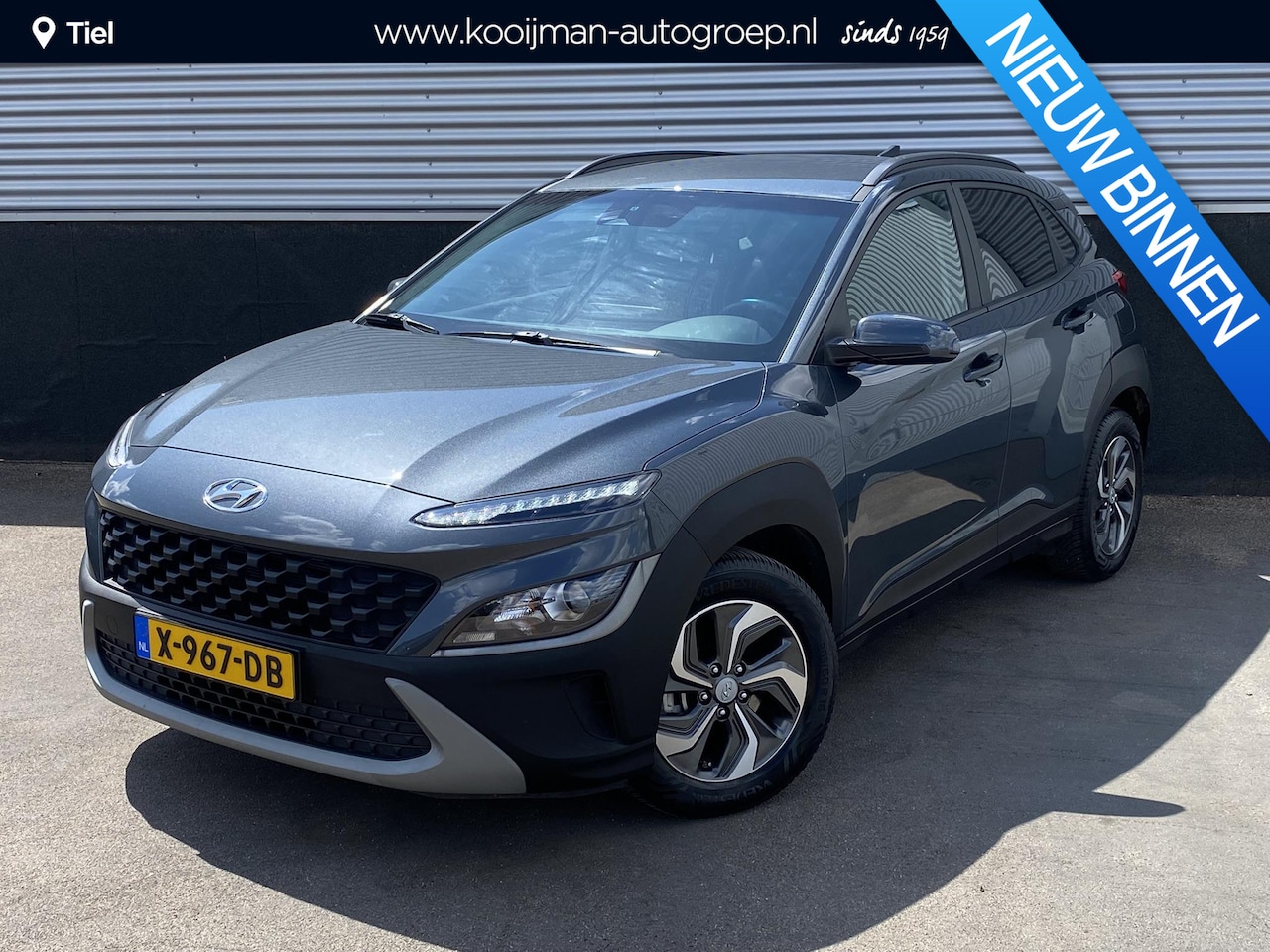 Hyundai Kona - 1.6 GDI HEV Comfort Trekhaak, All-season banden, Cruise control, achteruit rij camera, par - AutoWereld.nl
