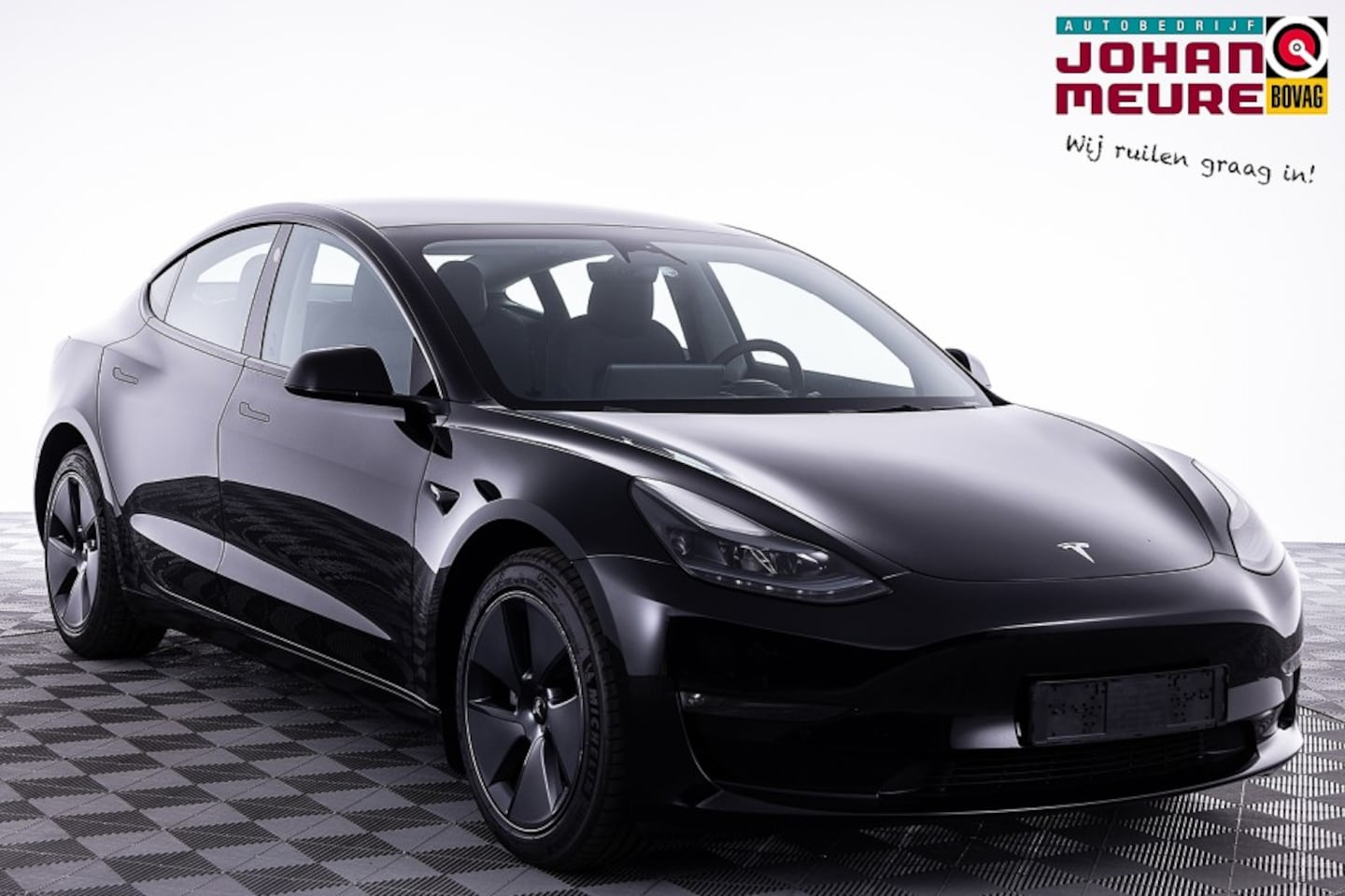 Tesla Model 3 - Long Range RWD Long Range RWD 75 kWh | PANORAMADAK | LEDER - AutoWereld.nl