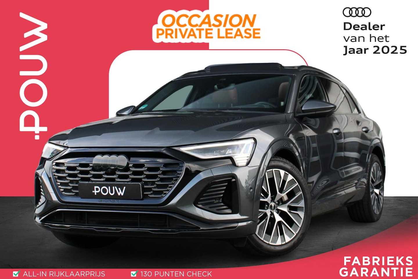 Audi Q8 e-tron - 55 408pk quattro S Edition 115 kWh | Head-up Display | Bang & Olufsen | Luchtvering | 360* - AutoWereld.nl