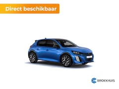 Peugeot 208 - GT | Armsteunen op de voorportieren bekleed met kunstleder met groen sierstiksel (GT-Line)
