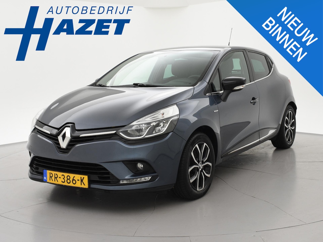 Renault Clio - 0.9 TCe LIMITED HATCHBACK + DAB | NAVIGATIE | LMV | BASS REFLEX AUDIO - AutoWereld.nl
