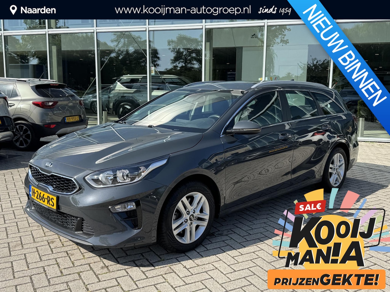 Kia Cee'd Sportswagon - Ceed 1.4 T-GDi DynamicLine Automaat|Lmv|Airco|Trekhaak|Trekgewicht 1410kg - AutoWereld.nl