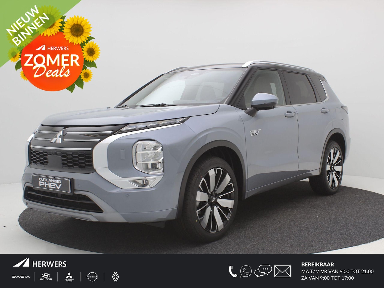 Mitsubishi Outlander - 2.4 PHEV Instyle+ / €3000,- Introductievoordeel  / Rijklaarprijs / Elektrische Range 86 KM - AutoWereld.nl
