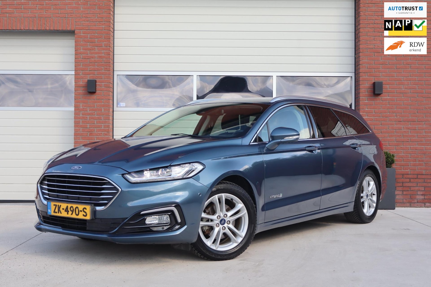 Ford Mondeo Wagon - 2.0 IVCT HEV 187pk Titanium - LED - Camera - Adapt. Cruise - Camera - Stoelverwarming - NL - AutoWereld.nl