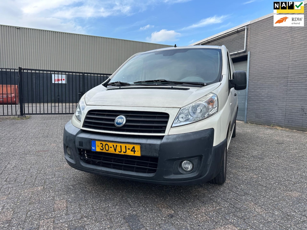 Fiat Scudo - 10 1.6 MultiJet SX Camera Airco Cruise PDC LM-Wielen Trekhaak APK NAP. - AutoWereld.nl