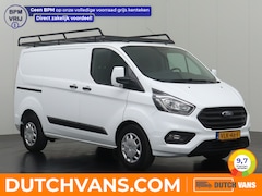Ford Transit Custom - 2.0TDCI 130PK Automaat | Imperiaal | Airco | Cruise | 3-Persoons | Betimmering